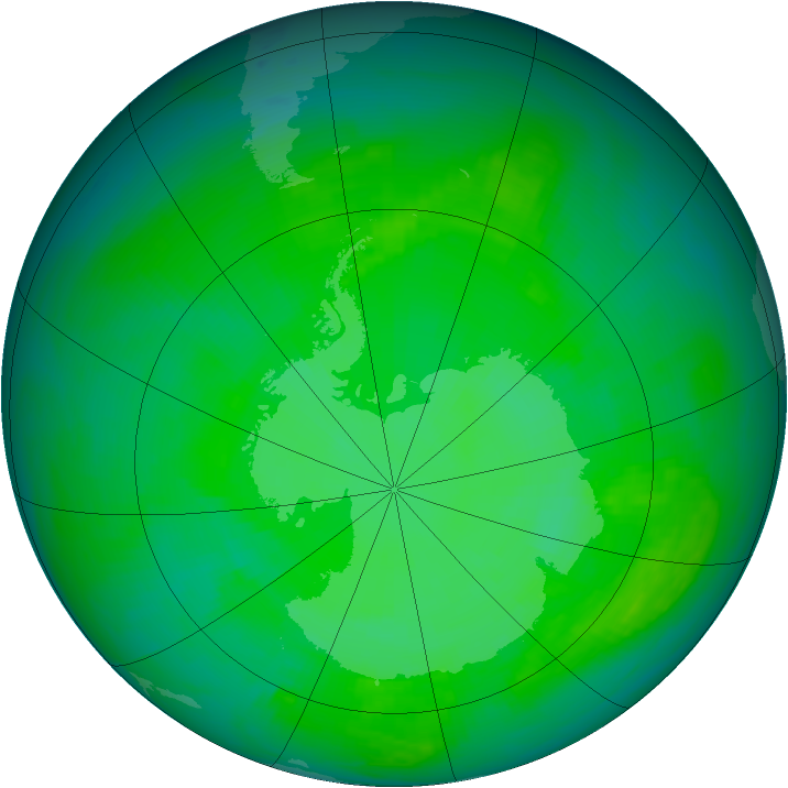 Ozone Map 1988-12-04